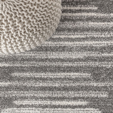 Aya Berber Stripe Geometric Area Rug
